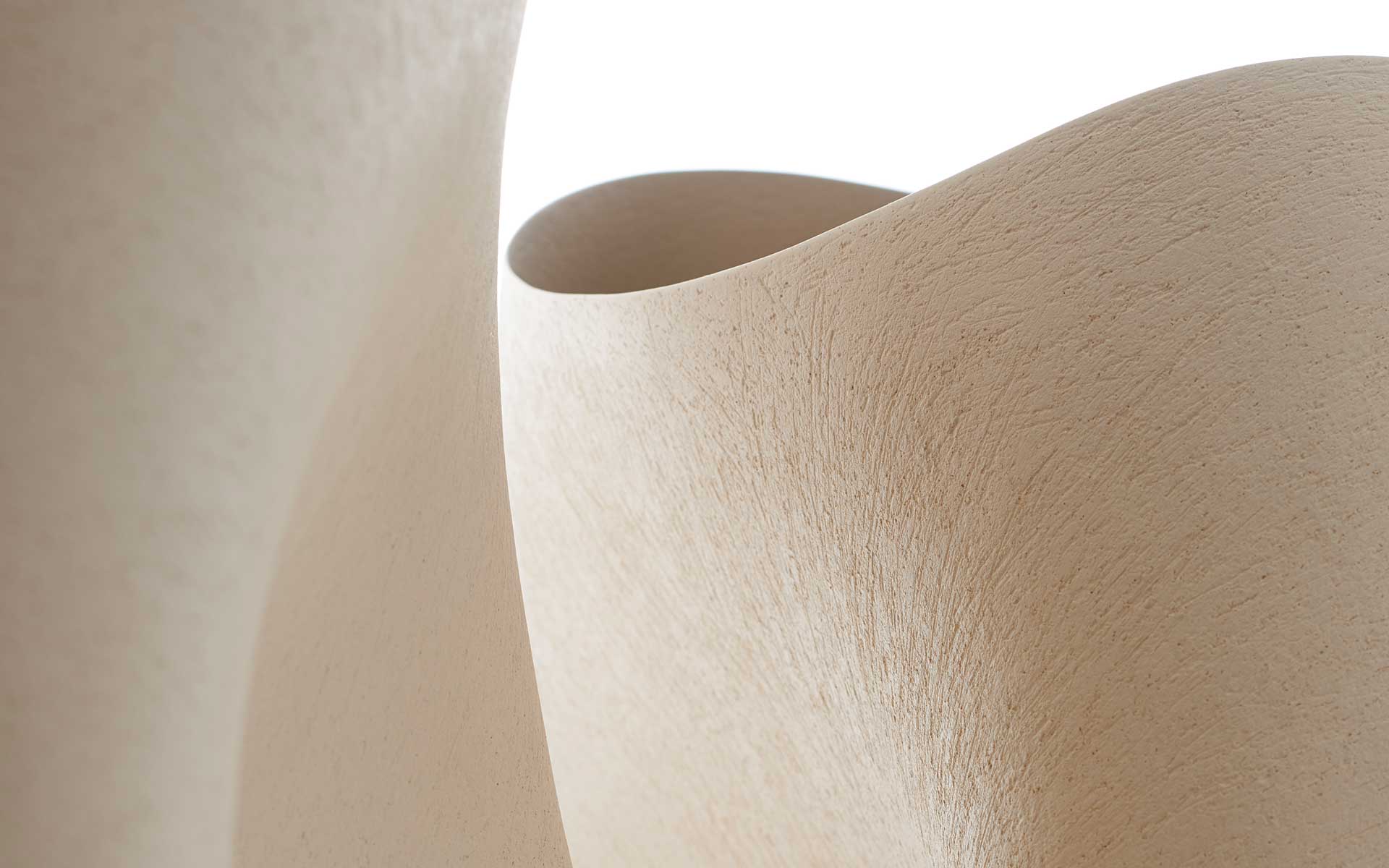 Two Leaning Vessels - Detail